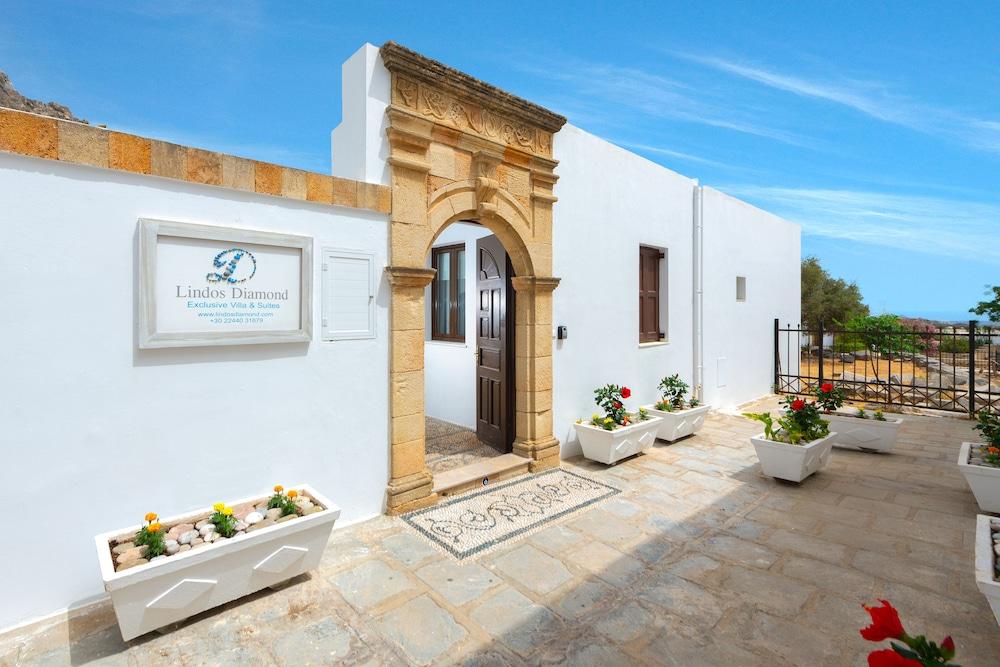 Lindos Diamond Exclusive Villa Exterior foto