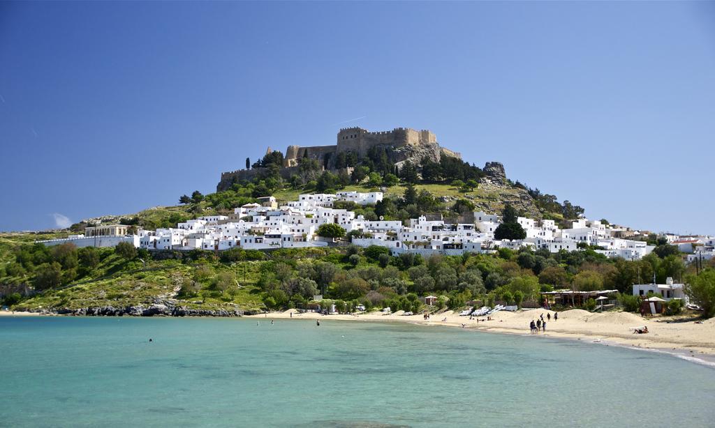 Lindos Diamond Exclusive Villa Exterior foto