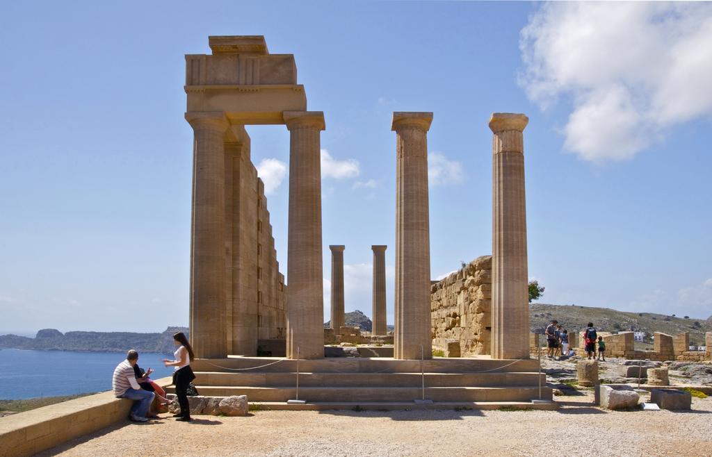 Lindos Diamond Exclusive Villa Exterior foto