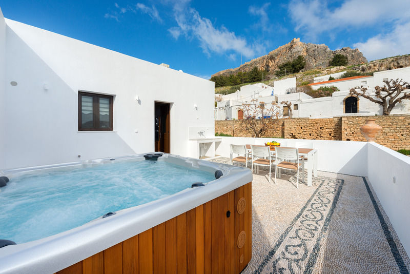 Lindos Diamond Exclusive Villa Exterior foto