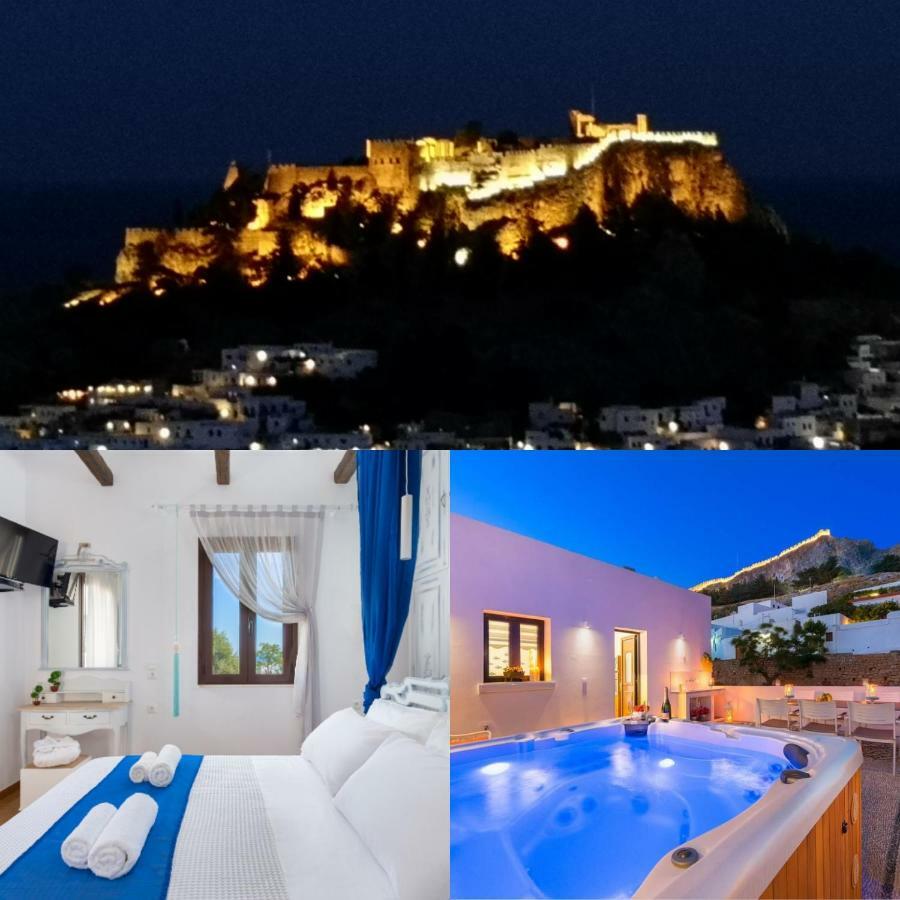 Lindos Diamond Exclusive Villa Exterior foto