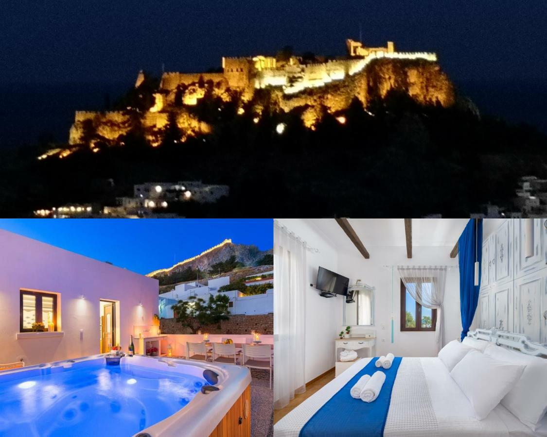 Lindos Diamond Exclusive Villa Exterior foto